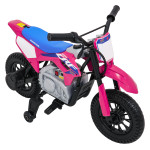 Elektrická motorka HONDA CFR450R - ružová